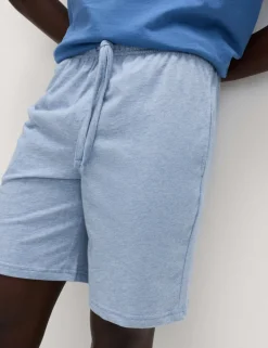 2 Pack Cotton Rich Jersey Pyjama Shorts