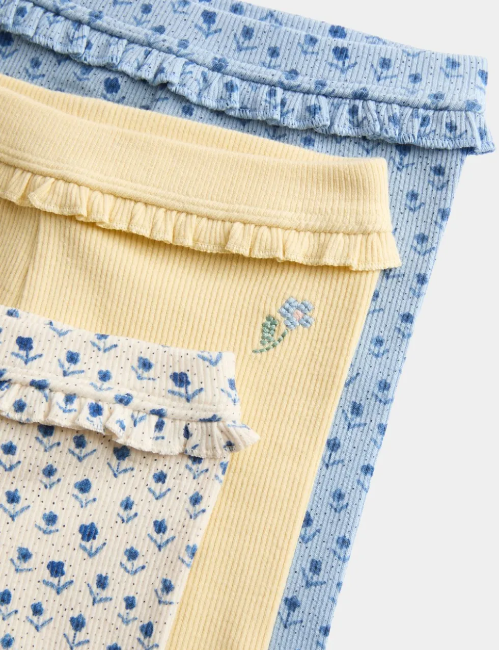 3 Pack Cotton Rich Leggings (0-3 Yrs)
