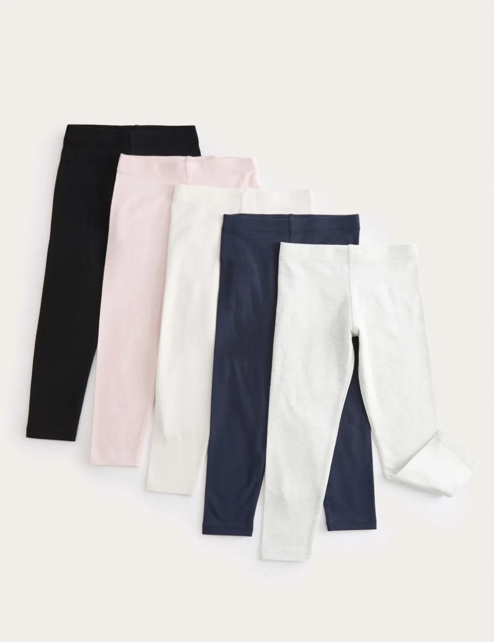 5 Pack Cotton Rich Leggings (2-8 Yrs)