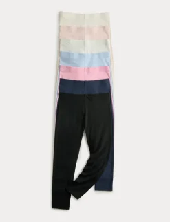 7 Pack Cotton Rich Leggings (2-8 Yrs)