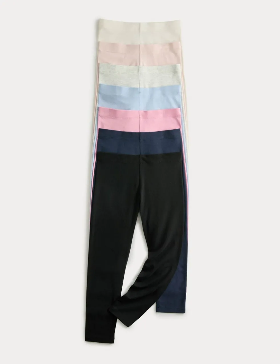 7 Pack Cotton Rich Leggings (2-8 Yrs)