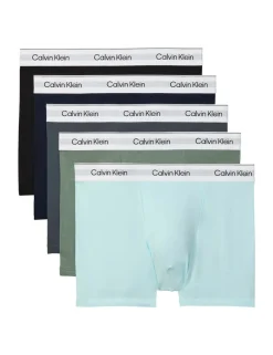 5 Pack Cotton Rich Logo Stretch Trunks