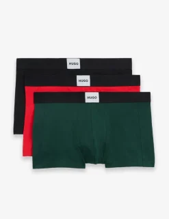 3 Pack Cotton Rich Logo Trunks