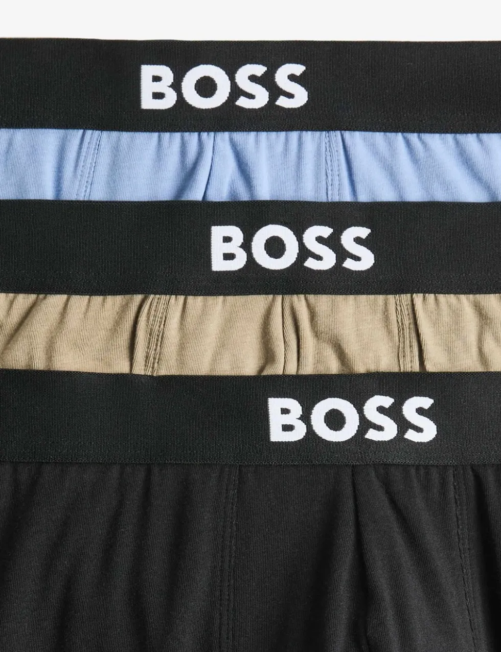 3 Pack Cotton Rich Logo Waistband Boxers