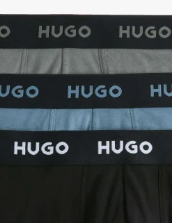 3 Pack Cotton Rich Logo Waistband Boxers