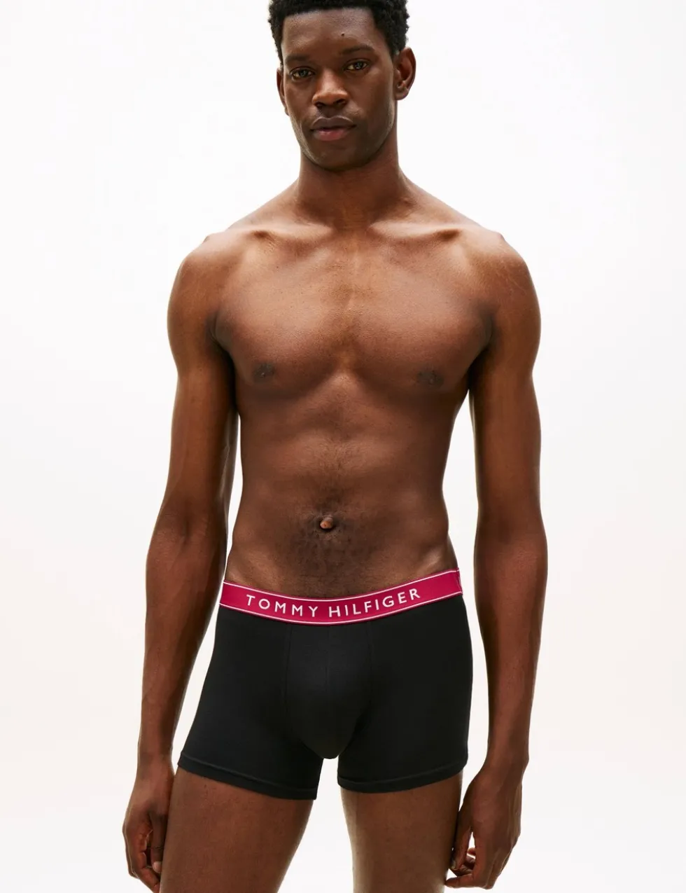 5 Pack Cotton Rich Logo Waistband Trunks