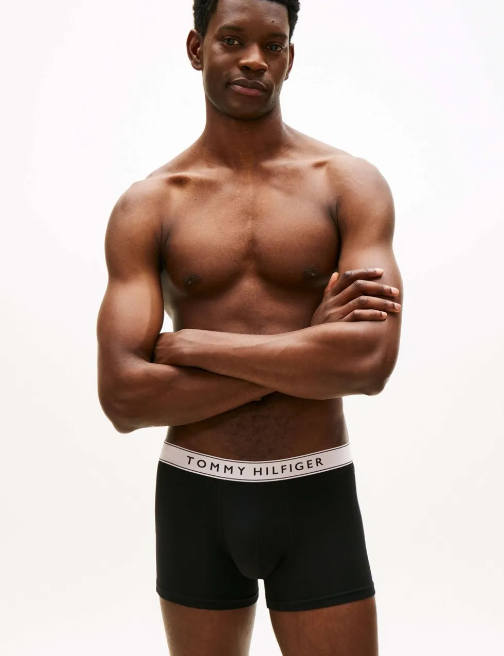 5 Pack Cotton Rich Logo Waistband Trunks