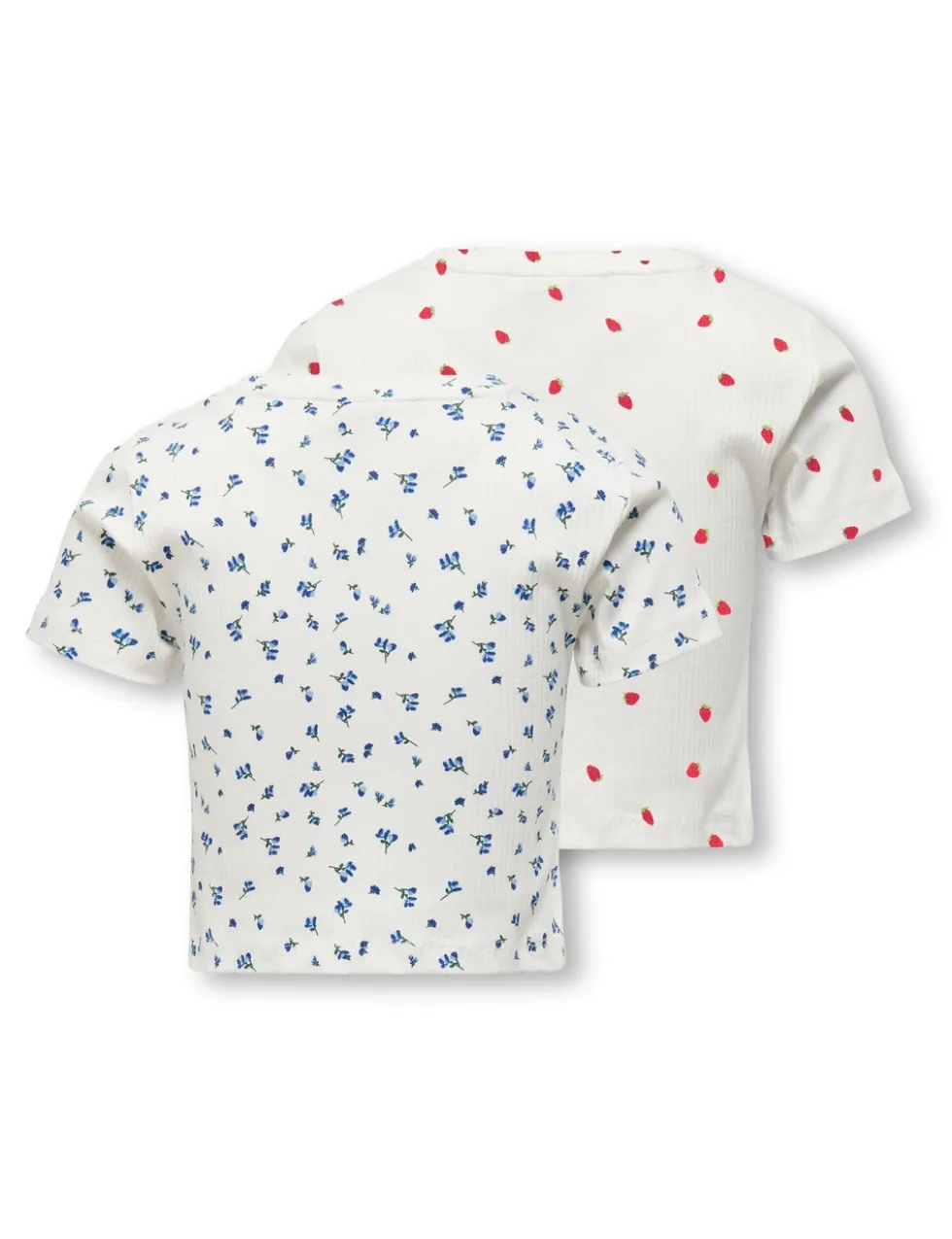 2 Pack Cotton Rich Patterned Tops (7-14 Yrs)