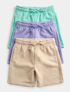 3 Pack Cotton Rich Shorts (2-8 Yrs)
