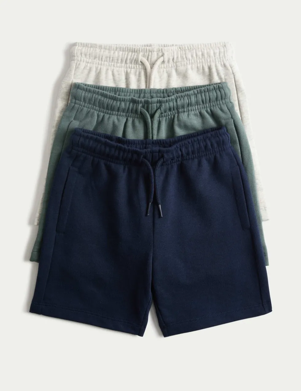 3 Pack Cotton Rich Shorts (2-8 Yrs)