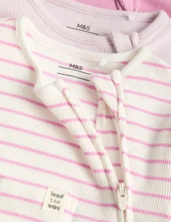 3 Pack Cotton Rich Sleepsuits (6½lbs-3 Yrs)