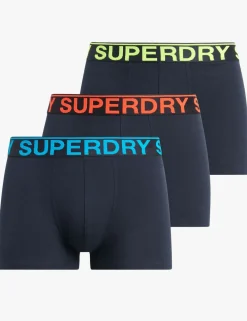 3 Pack Cotton Rich Stretch Jersey Trunks