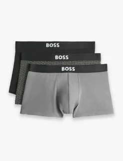 3 Pack Cotton Rich Stretch Trunks