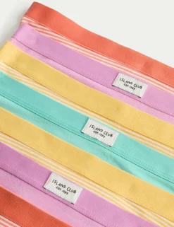 7 Pack Cotton Rich Striped Shorts (5-16 Yrs)