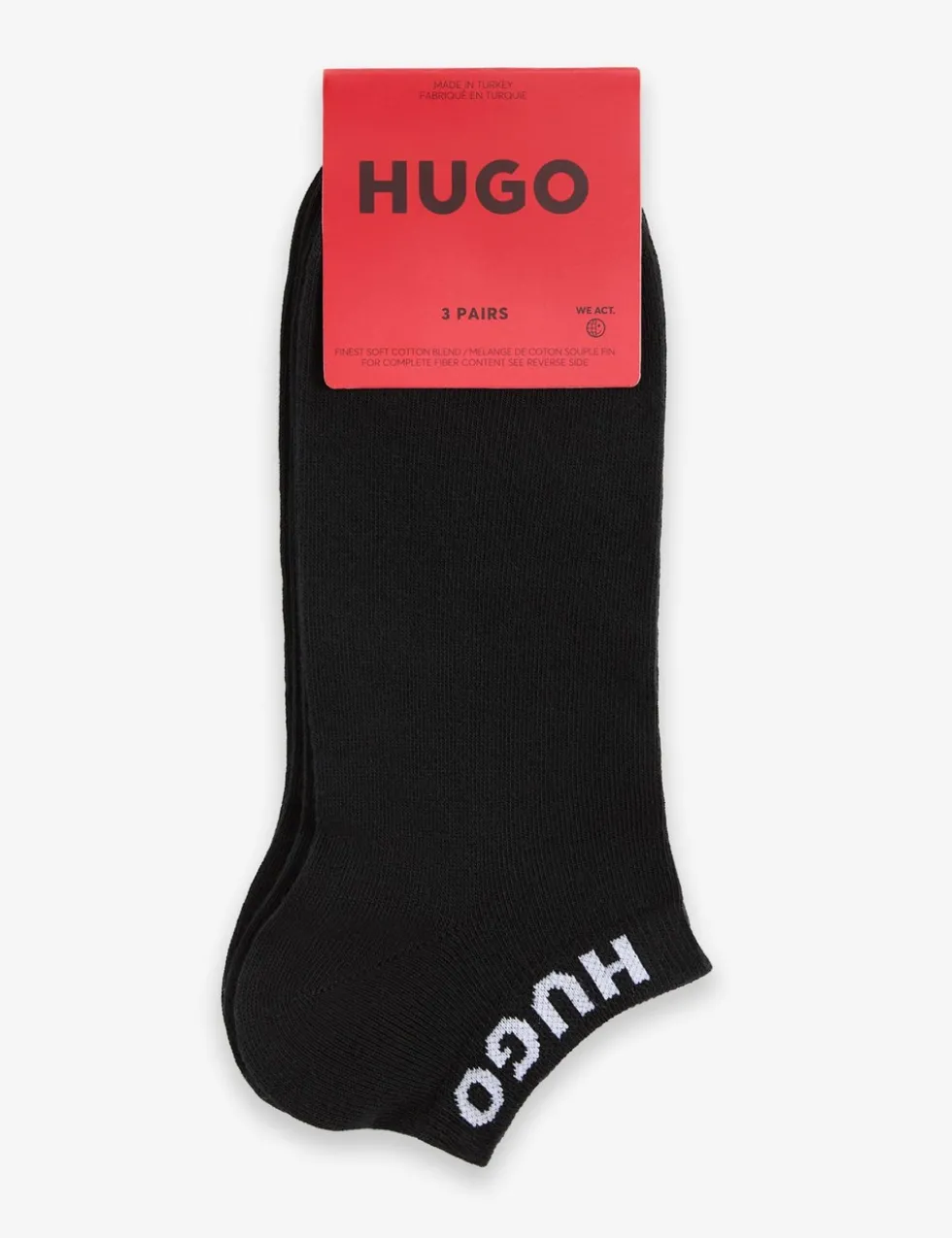 3 Pack Cotton Rich Trainer Socks