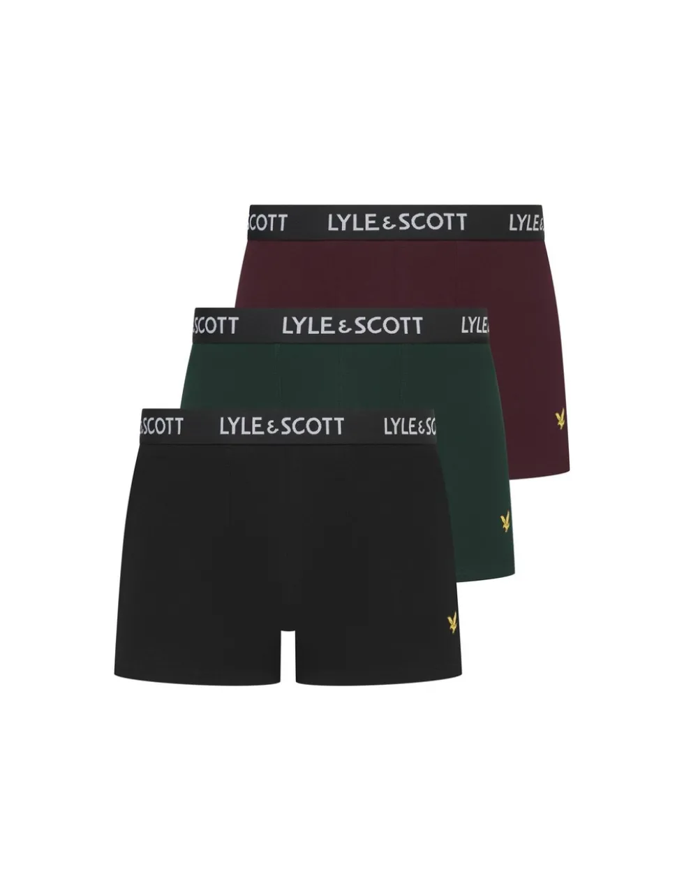 3 Pack Cotton Rich Trunks