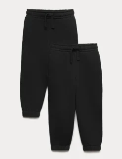 2 Pack Cotton Rich Unisex Joggers (2-7 Yrs)