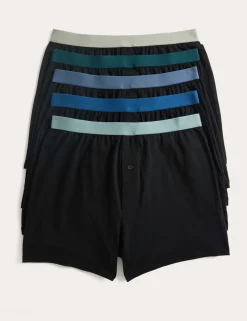 5 Pack Cotton Stretch Boxers