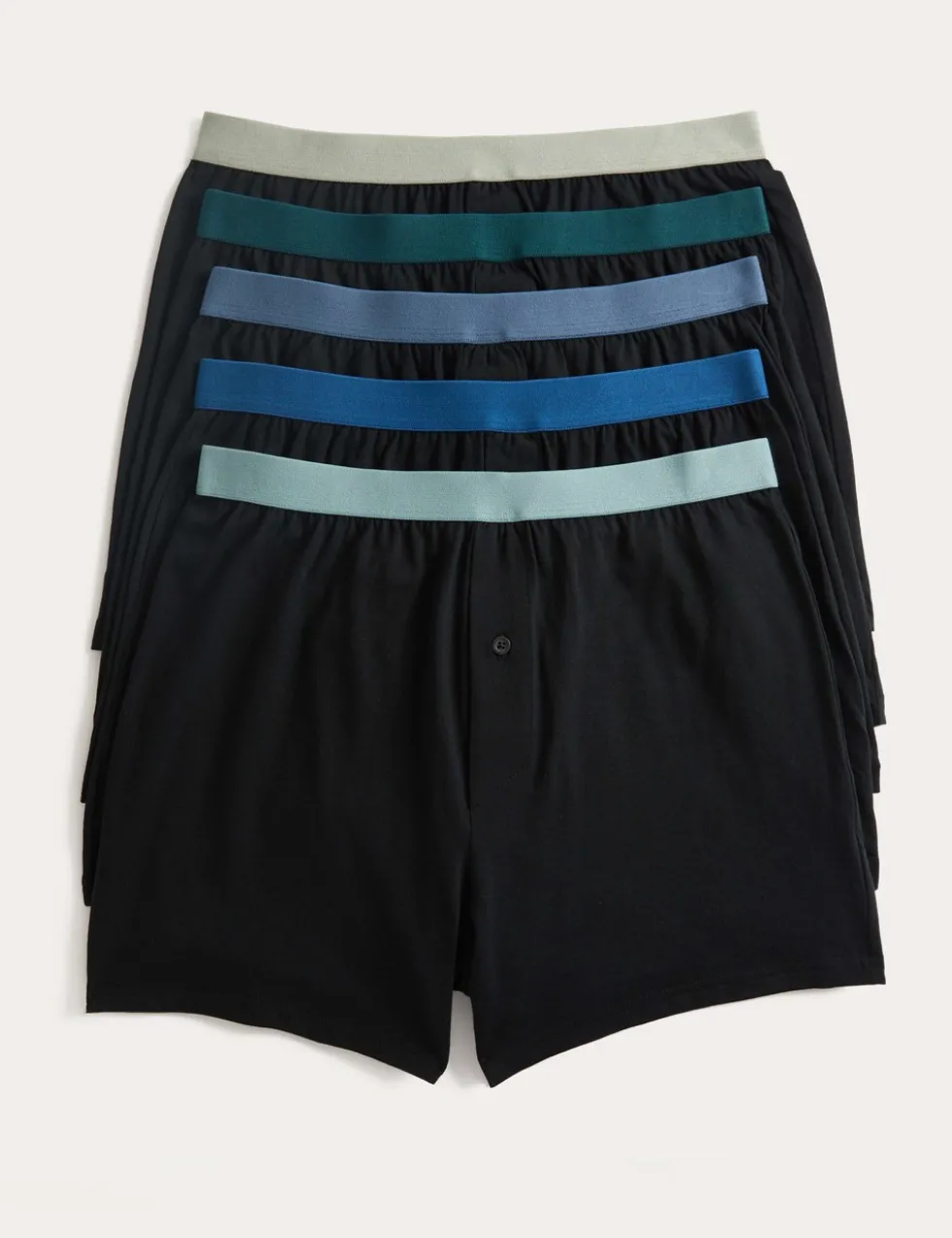 5 Pack Cotton Stretch Boxers