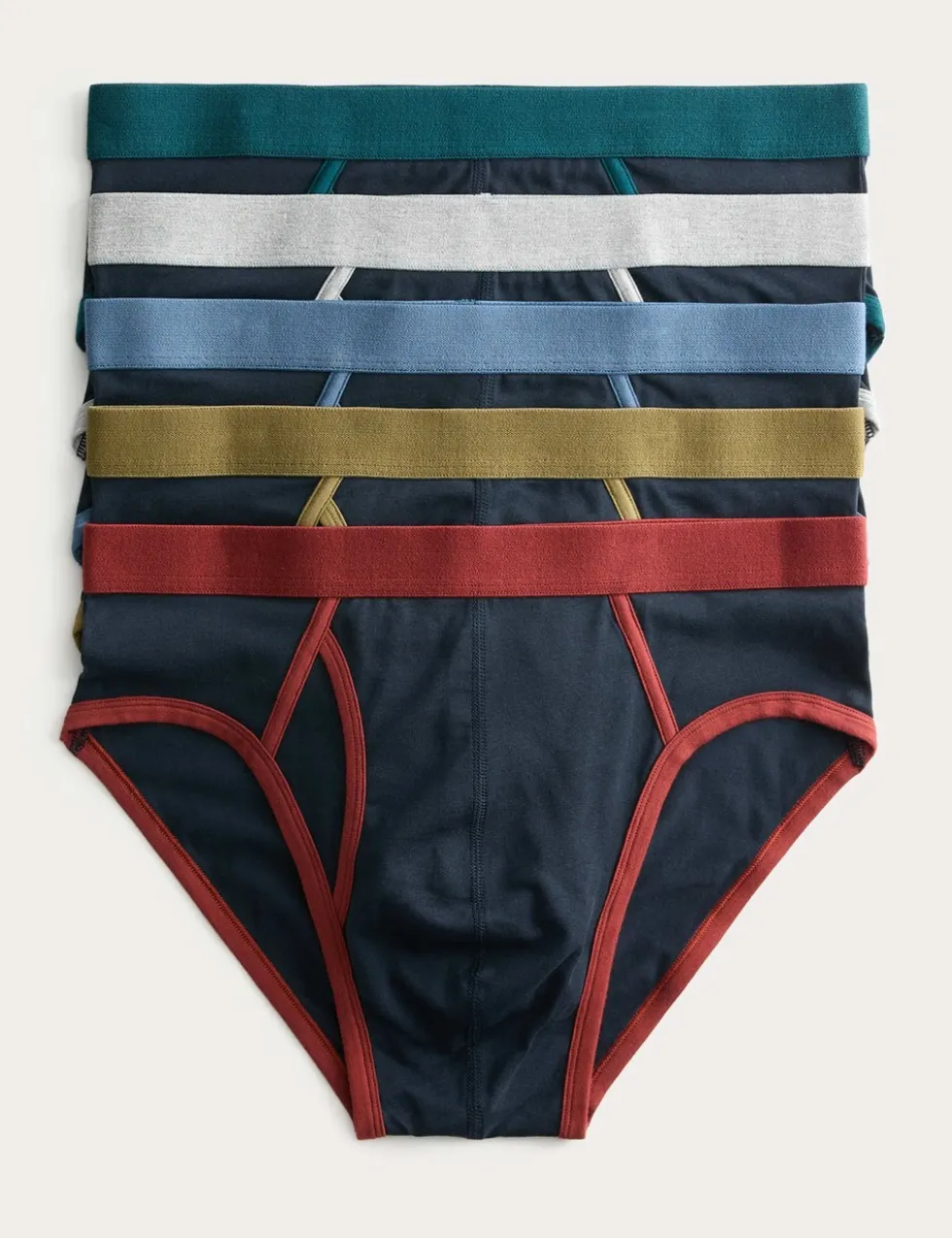 5 Pack Cotton Stretch Briefs