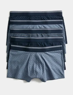 5 Pack Cotton Stretch Cool & Fresh™ Hipsters