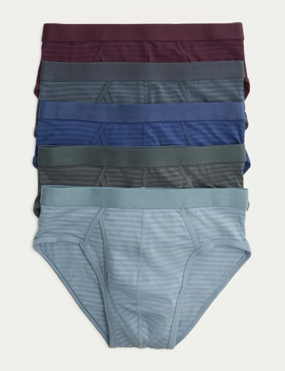 5 Pack Cotton Stretch Cool & Fresh™ Briefs