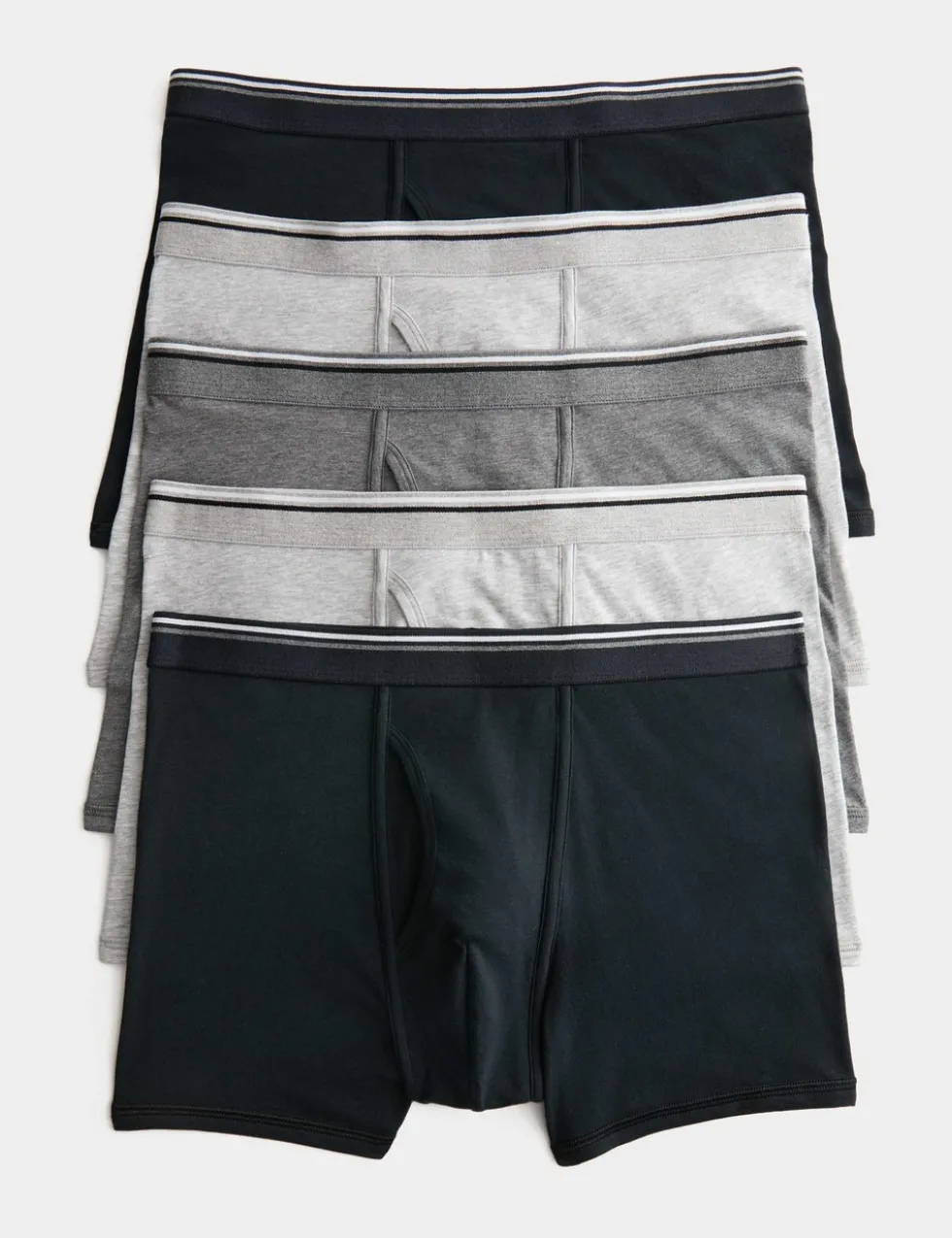 5 Pack Cotton Stretch Cool & Fresh™ Marl Trunks
