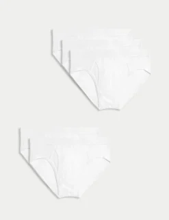 5 Pack Cotton Stretch Cool & Fresh™ Briefs