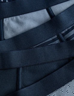 5 Pack Cotton Stretch Geometric Trunks