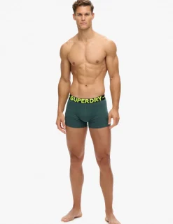 3 Pack Cotton Stretch Logo Waistband Boxers