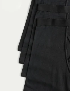 5 Pack Cotton Stretch Longer Length Trunks