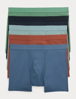 5 Pack Cotton Stretch Trunks