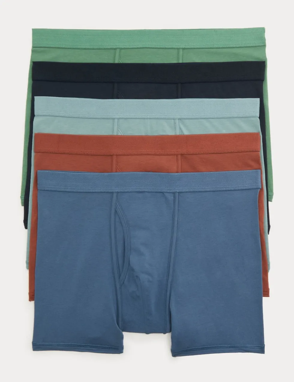 5 Pack Cotton Stretch Trunks