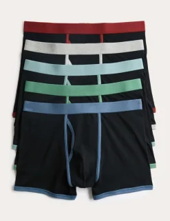 5 Pack Cotton Stretch Trunks