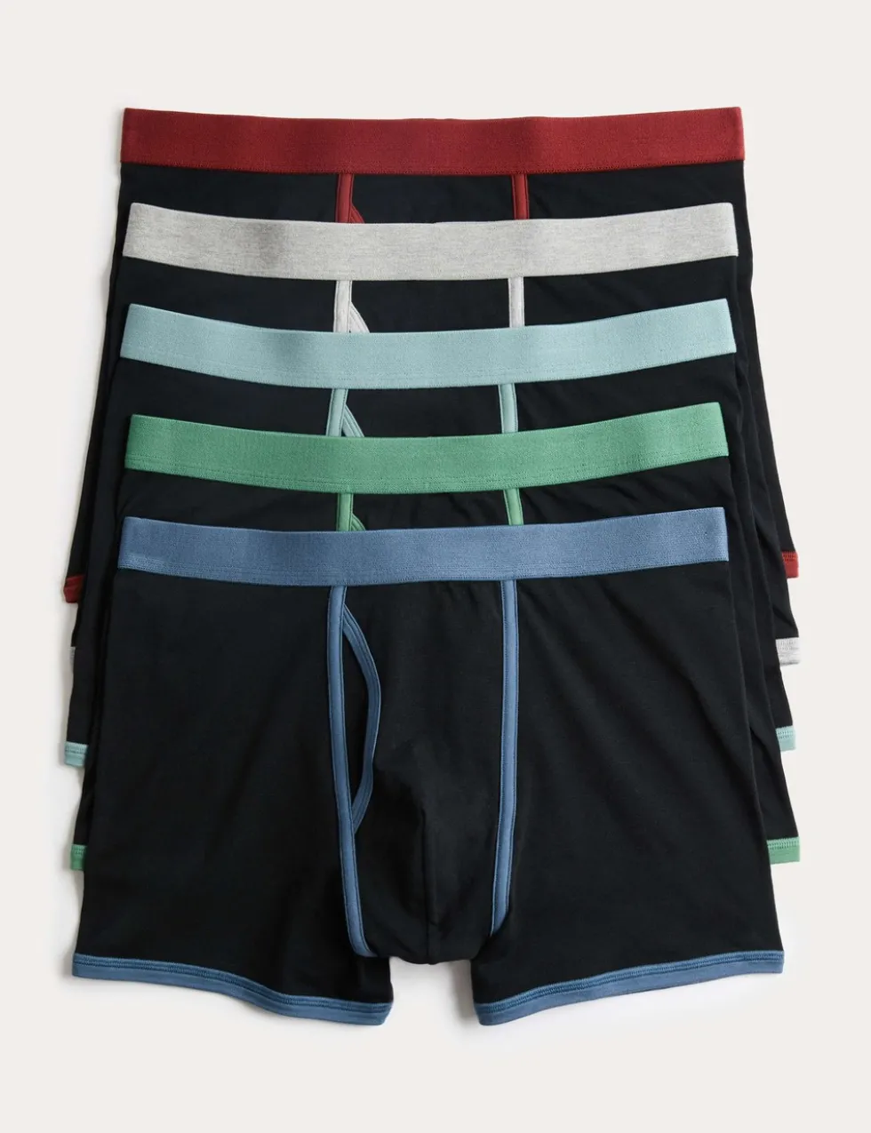 5 Pack Cotton Stretch Trunks