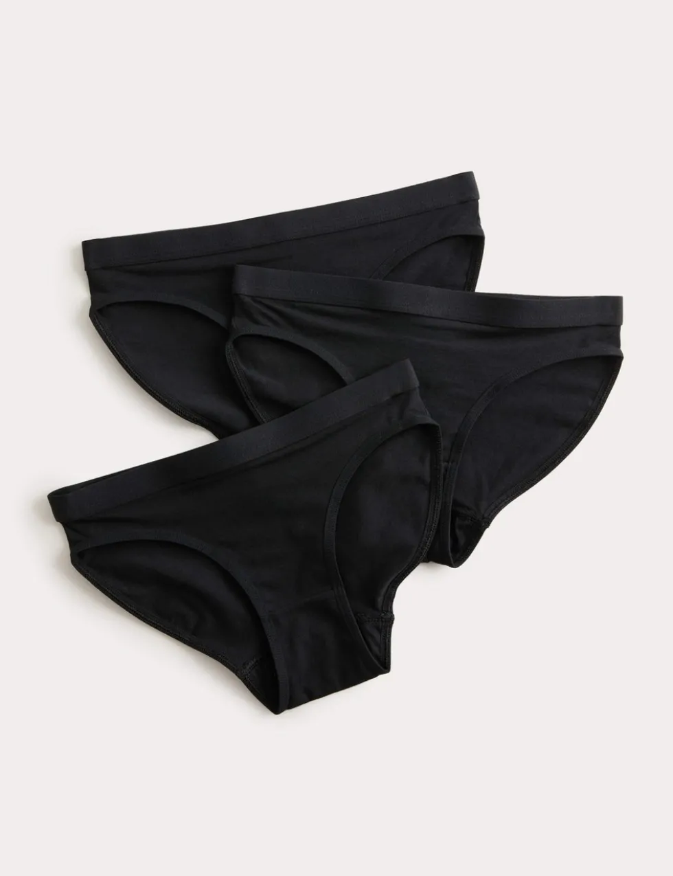 3 Pack Cotton with Stretch Bikini Knickers (6-16 Yrs)