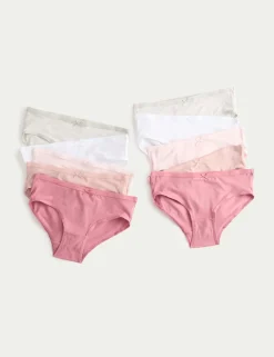 10 Pack Cotton with Stretch Knickers (2-14 Yrs)