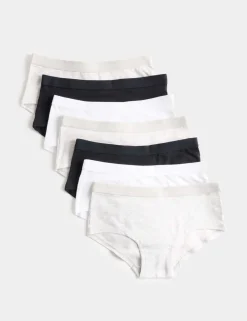 7 Pack Cotton with Stretch Grey Shorts (5-16 Yrs)