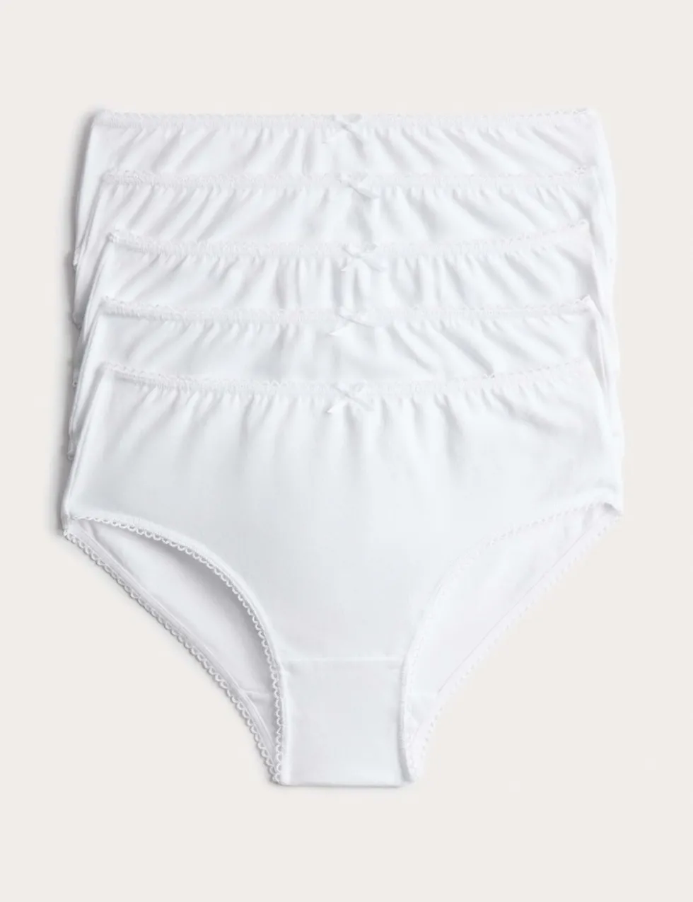 10 Pack Cotton with Stretch Knickers (2-14 Yrs)