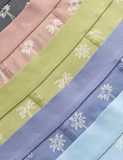 5 Pack Cotton with Stretch Palm Trunks (5-16 Yrs)