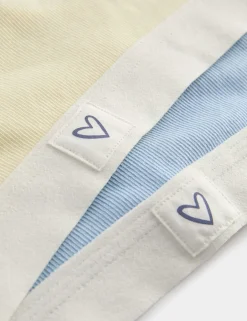 2 Pack Cotton with Stretch Crop Tops (7-16 Yrs)