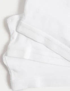 3 Pack Cotton with Stretch Crop Tops (6-16 Yrs)