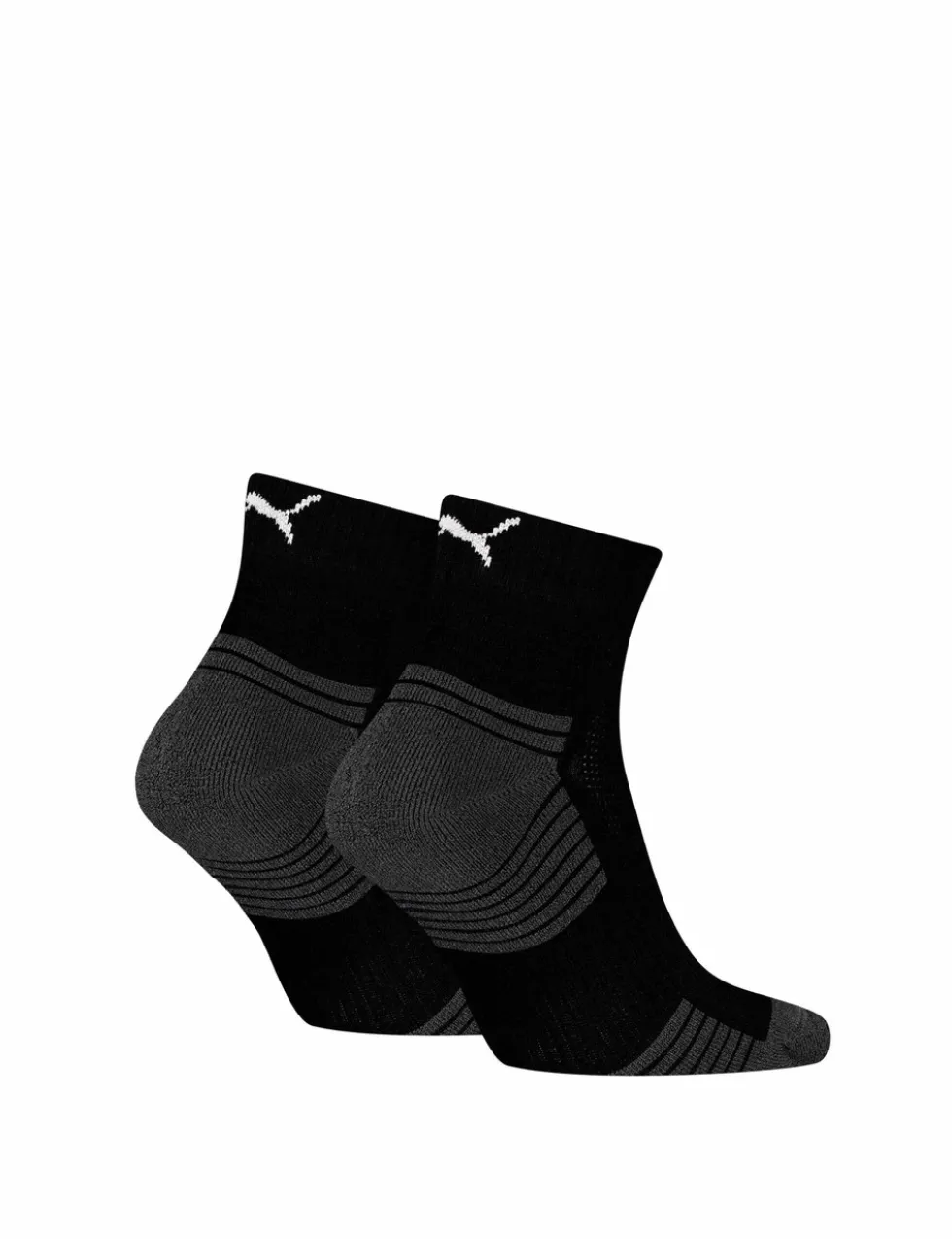 2 Pack Cushioned Quarter Sports Socks