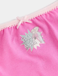 5 Pack Disney Frozen™ Cotton with Stretch Knickers (2-8 Yrs)