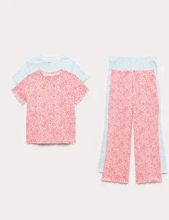2 Pack Ditsy Floral Pyjama Set (1-16 Yrs)