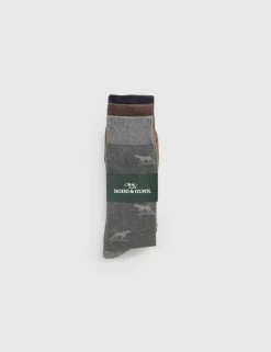 3 Pack Dogs Cotton Rich Smart Socks