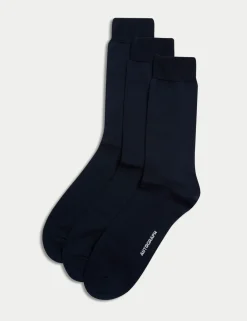 3 Pack Egyptian Cotton Rich Socks