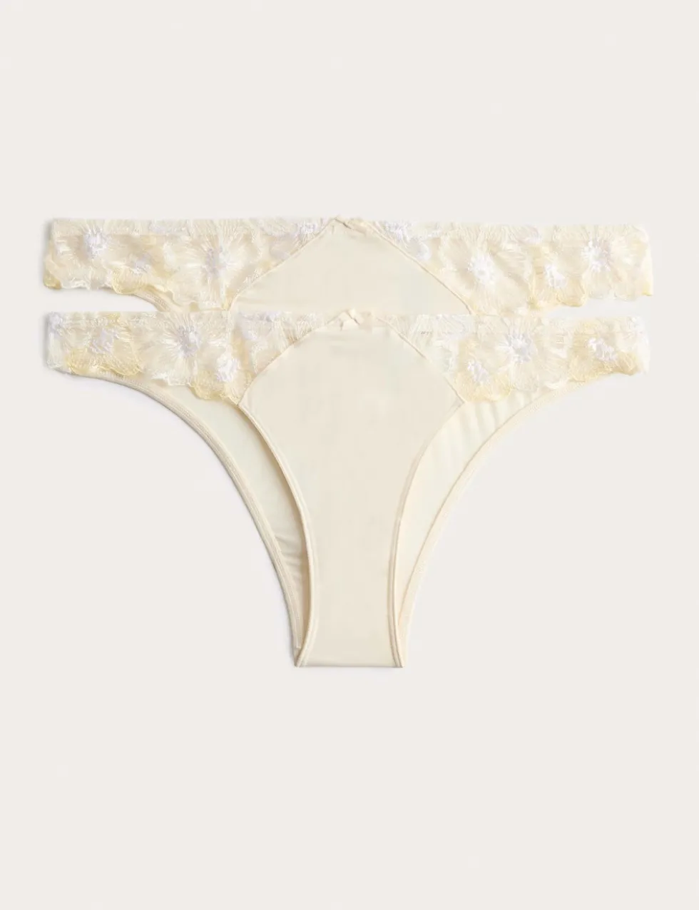 2 Pack Embrace Brazilian Knickers