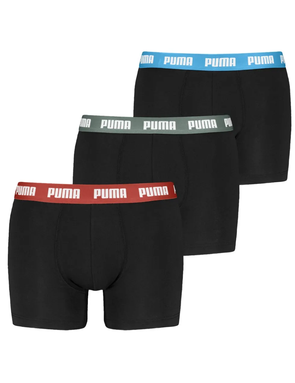 3 Pack Everyday Cotton Stretch Boxers