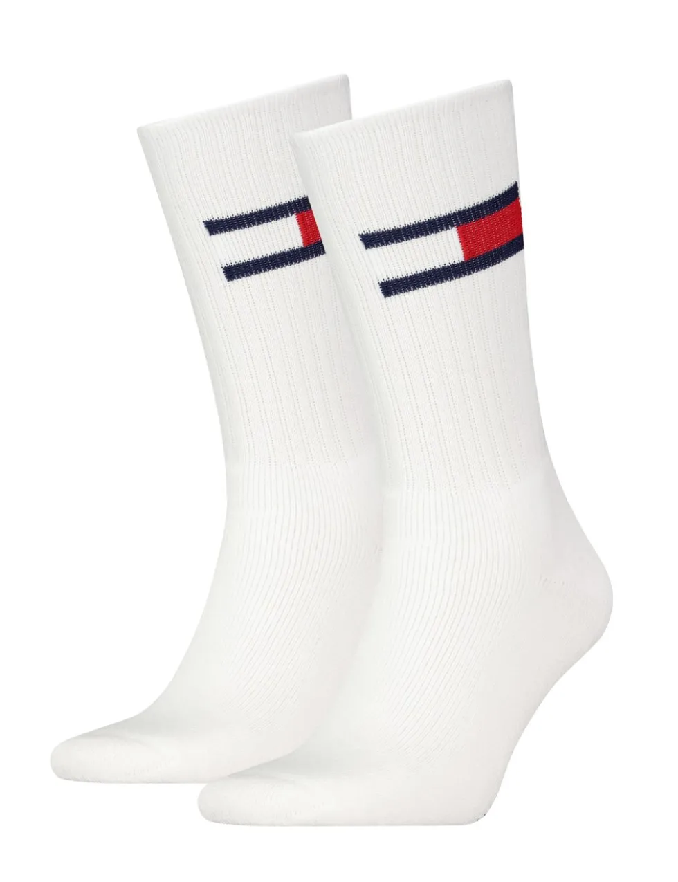 2 Pack Flag Logo Cotton Rich Sports Socks